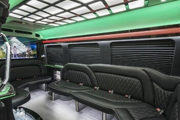 Canton Sprinter Party Bus Interior