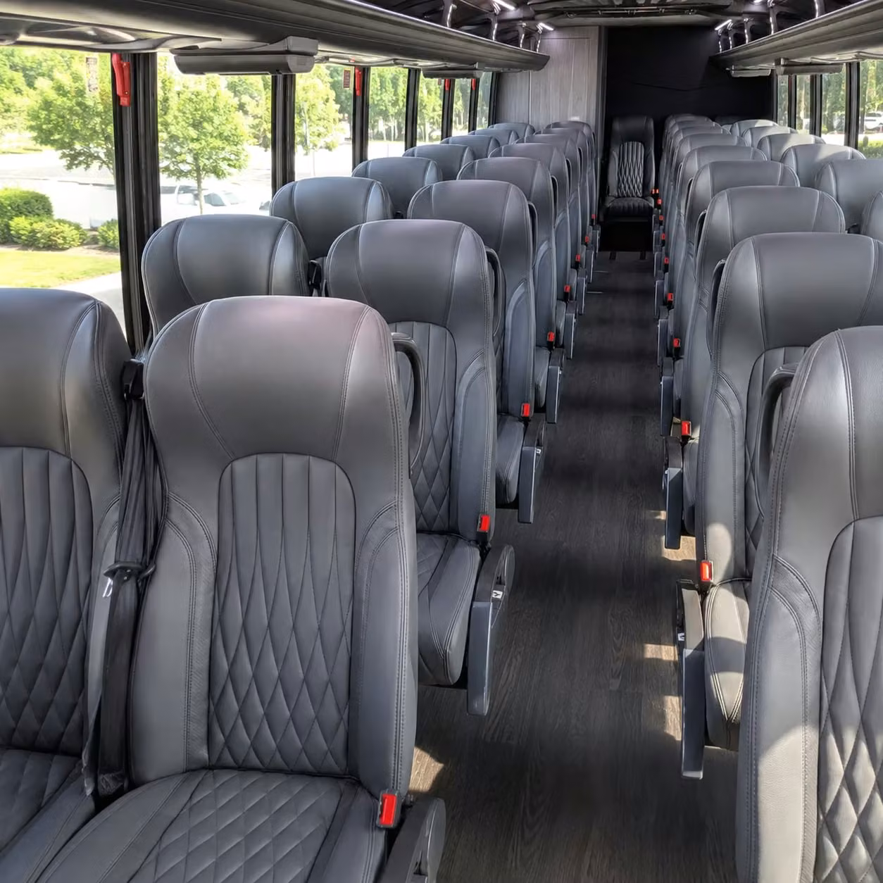 35 passenger minibus inside