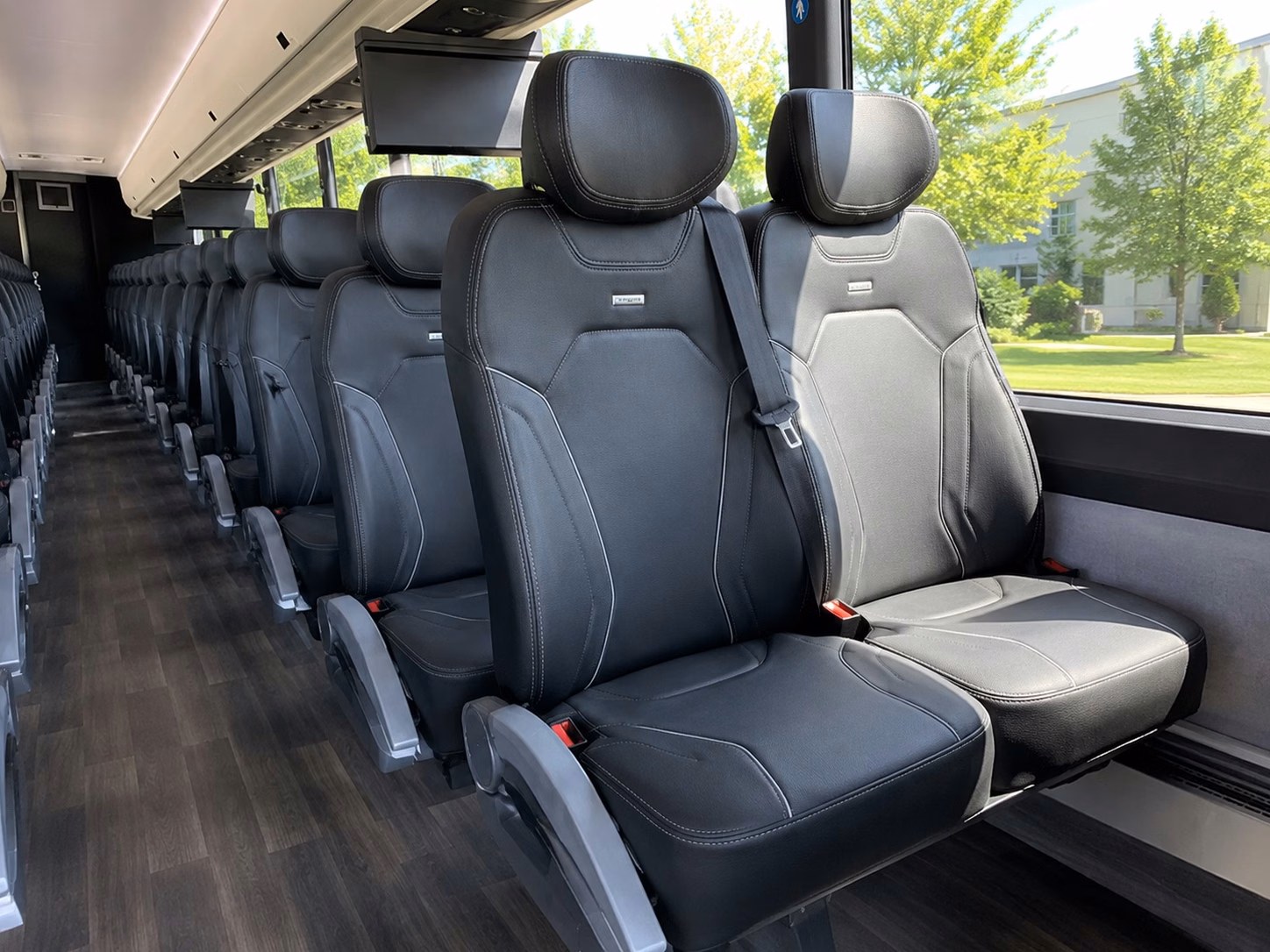 canton charter bus interior