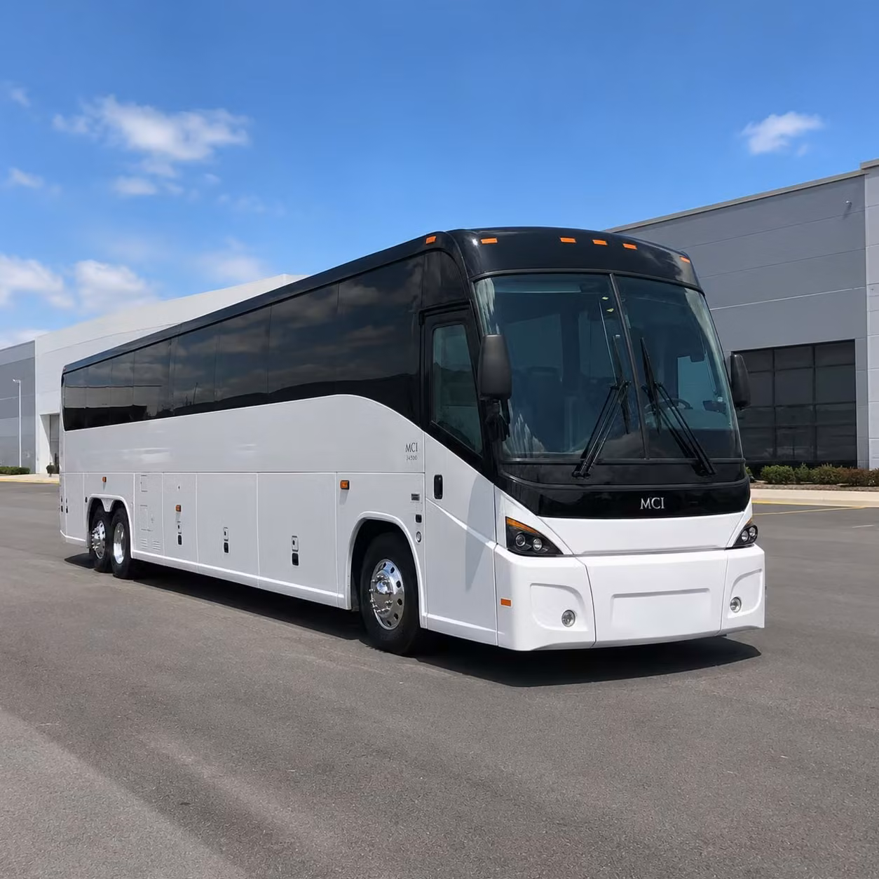 charter bus rentals for canton township government employee commuter shuttles