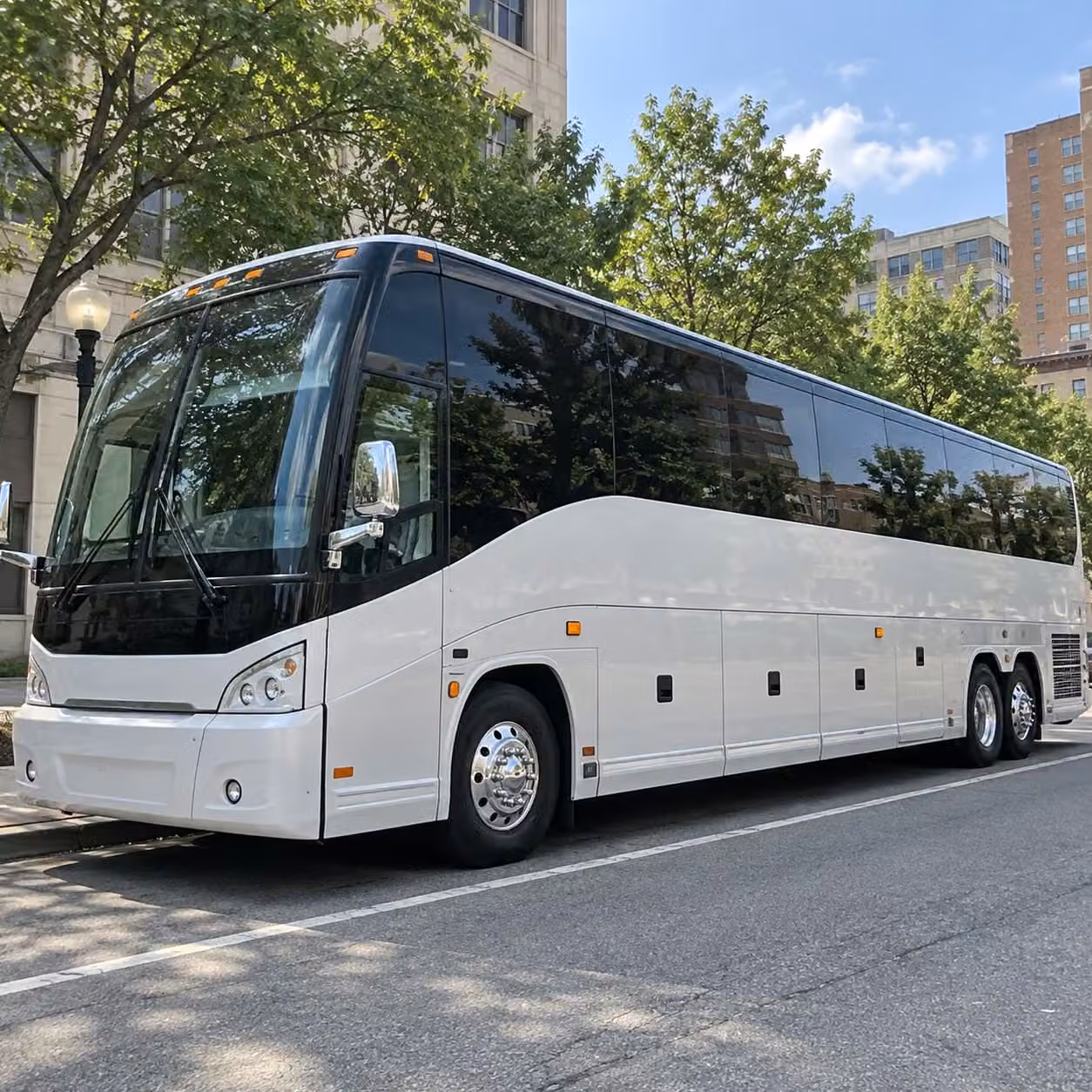 long distance government military charter bus rentals from canton