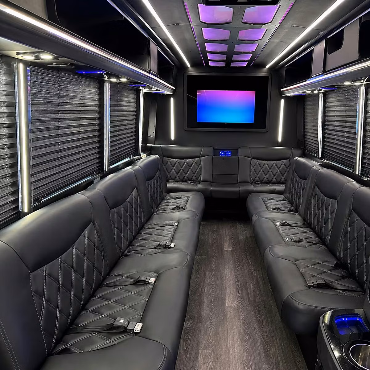 party bus interior