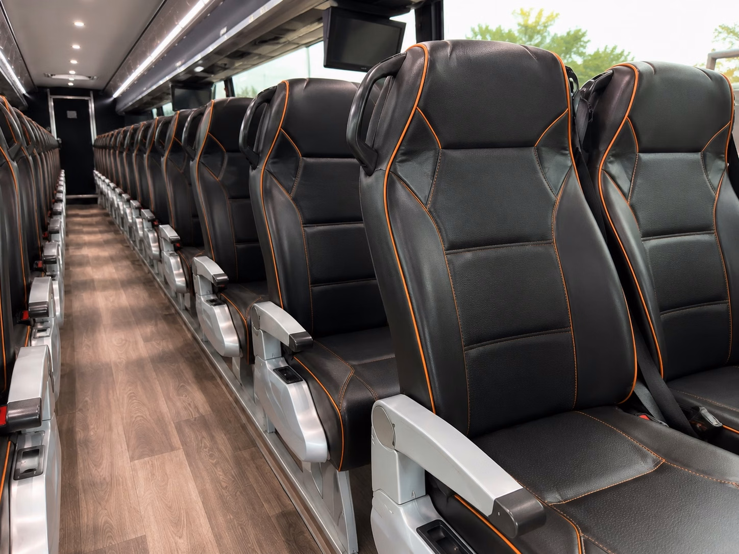 shuttle buses for canton wedding guests between hotels and venues