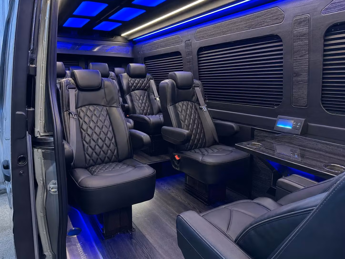 sprinter van transportation for groups and events across canton